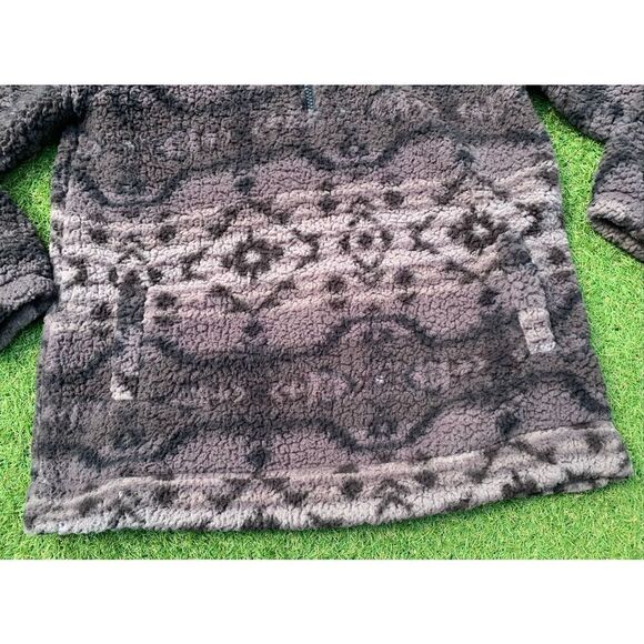 The North face Fleece gray sweater jacket Womens Small - Picture 3 of 7